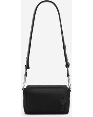 Ami Paris Bolsa Bandolera Marcel - Blanco