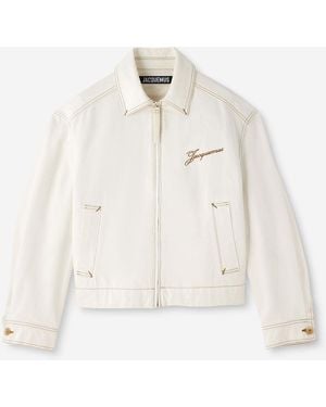 Jacquemus Long Coat - Natural