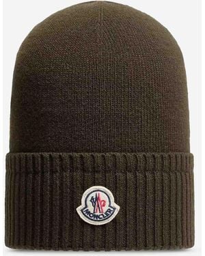 Moncler Gorro Lana Cashmere - Verde