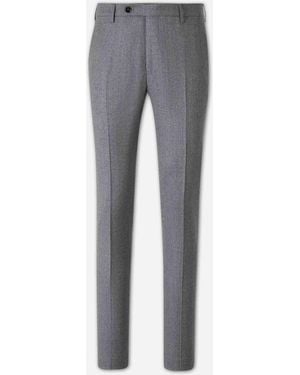 Berwich Wool Dress Trousers - Grey