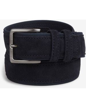 Santa Eulalia Leather Belt - Blue
