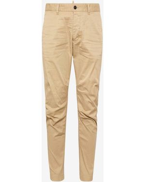 DSquared² D2 Chino Trousers - Natural