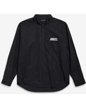 Balenciaga Shirt Masking Tape - Blue