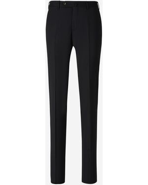 PT Torino Formal Wool Pants - Black