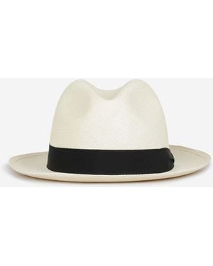 Lock & Hatters Classic Panama Hat - White