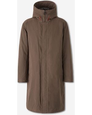 Herno Long Padded Parka - Brown