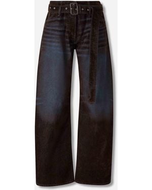 Acne Studios Jeans Ampi Velluto - Blu