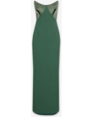 Safiyaa Drew Maxi Dress - Green