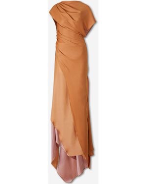 Marmar Halim Draped Maxi Dress - Multicolour