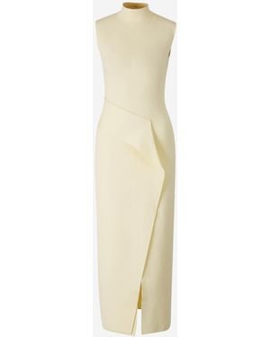 Roland Mouret Wrap Midi Dress - White