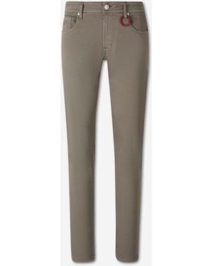 Tramarossa Slim Cotton Jeans - Grey