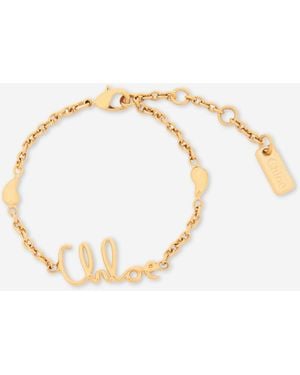 Chloé Pulsea Iconic Logo - Metálico