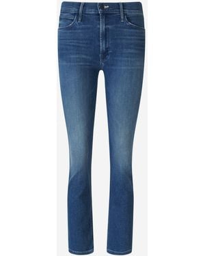 Mother Skinny Fit Jeans - Blue