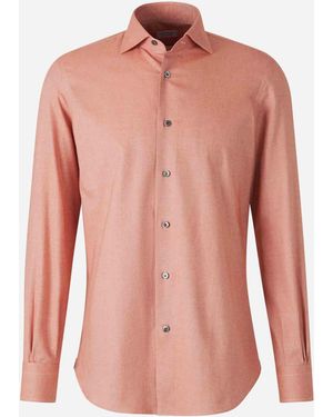 Santa Eulalia Plain Cotton Shirt - Pink