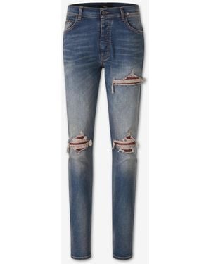 Amiri Mx1 Straight Leg Jeans - Blue