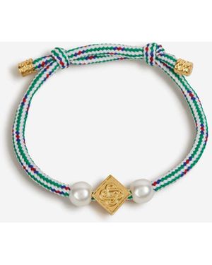 CASABLANCA Logo Bracelet - Green