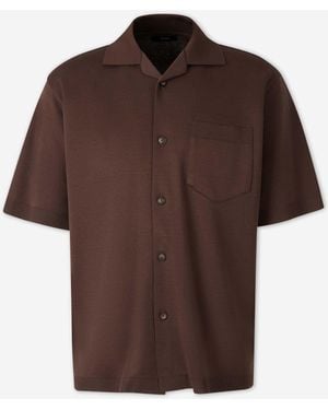 Herno Knit Shirt - Brown