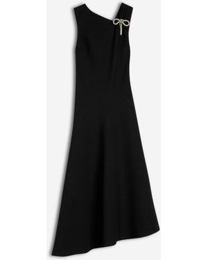 Jil Sander Envers Midi Dress - Black