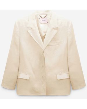 Dorothee Schumacher Fitted Blazer - Natural