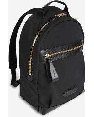 Tom Ford Rucksack Mit Logo-Patch - Schwarz