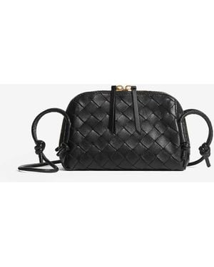 Bottega Veneta Concert Pouch Bag - White