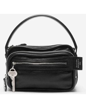 Acne Studios Bolso Bandolera Camero Kit - Negro