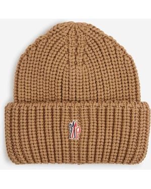Moncler Gorro Punto Lana - Marrón