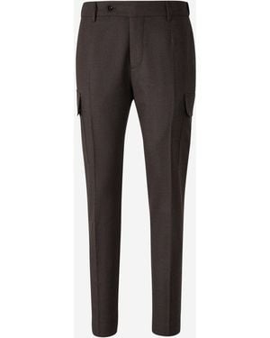 Santa Eulalia Globe Cargo Trousers - Grey