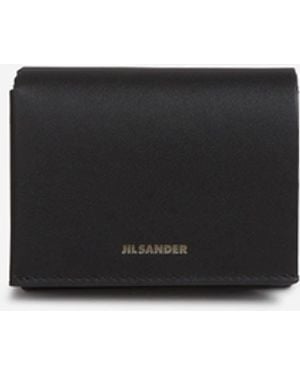 Jil Sander Origami Wallet - White