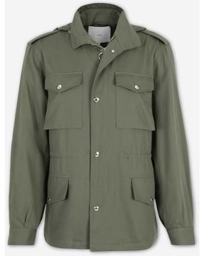 Setchu Military Casual Jacket - Green