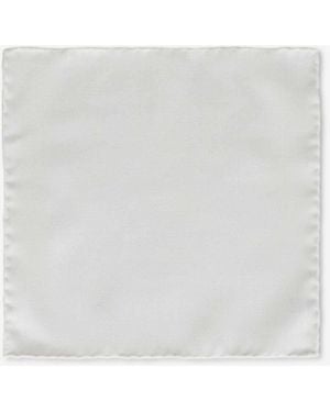 Santa Eulalia Silk Handkerchief - White