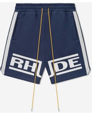 Rhude Sports Shorts - Blue