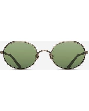Matsuda Lunettes De Soleil Ovales - Vert