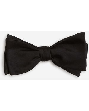 Santa Eulalia Silk Bowtie - Black