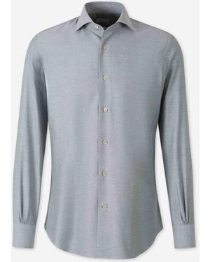 Santa Eulalia Cotton Dress Shirt - Blue
