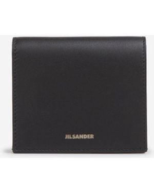 Jil Sander Leather Wallet - White