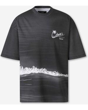 Amiri Round Neck T-Shirt - Black