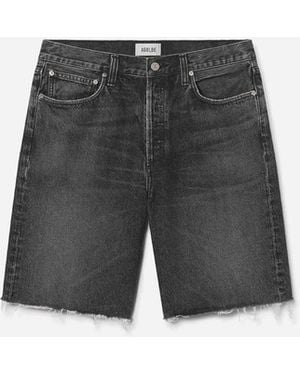Agolde Anson Bermuda Shorts - Grey