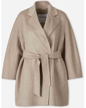 Max Mara Abrigo Corto Cashmere - Neutro