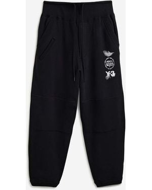 Y-3 Joggers Cuffed Track - Blau