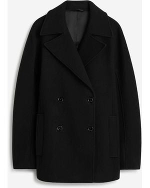 TOTEME Long Coat - Black