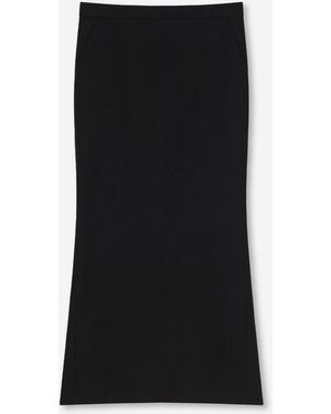 Givenchy Falda Midi Cady - Negro