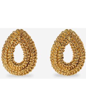Paola Sighinolfi Loop Earrings - Metálico