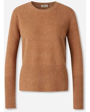 Herno Pull Col Rond - Marron