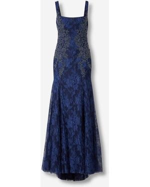 Costarellos Maxi Dress Elysia - Blue