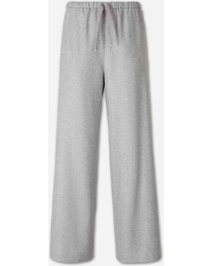 Herno Anzughose Seiden-Kaschmirhose - Grau