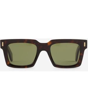 Cutler and Gross Sunglasses 9386 Square - Green