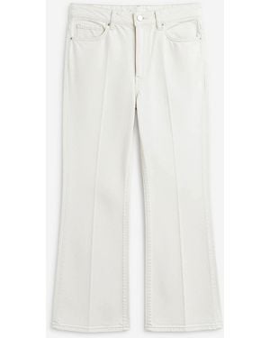 TOTEME Plain Flared Jeans - White