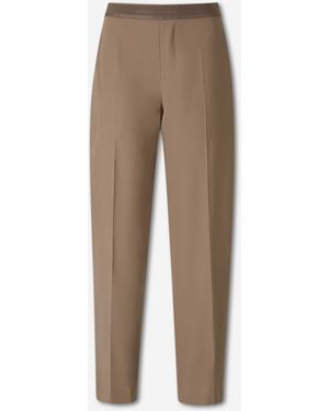 Alexander Wang Wide Leg Pants - Natural