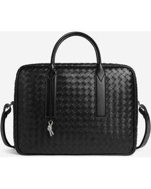 Bottega Veneta Bolso Getaway Weekender - Negro